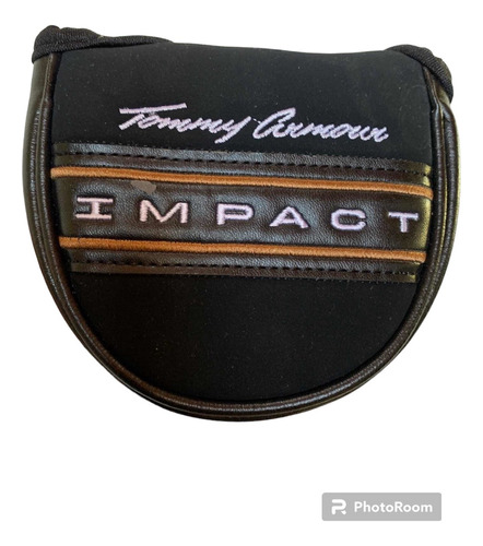 Funda Tommy Armour Para Putter Empanada Cierre Abrojo, Usada