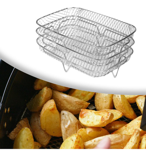 Fritadeira A Ar, Rack De Espeto, Rack De Torra, Retângulo