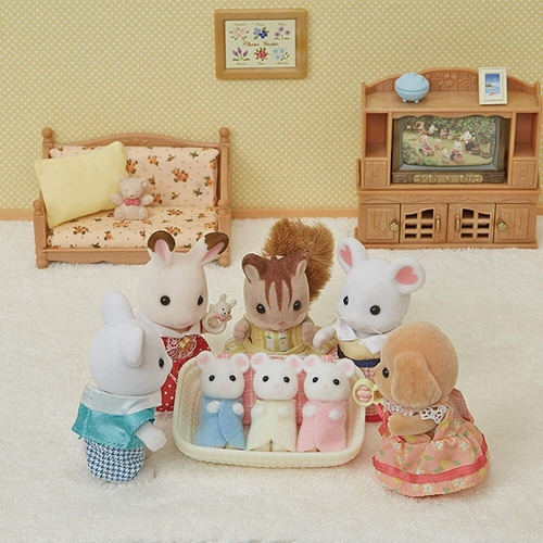 Sylvanian Families Trillizos Ratones Malvavisco Ternurines