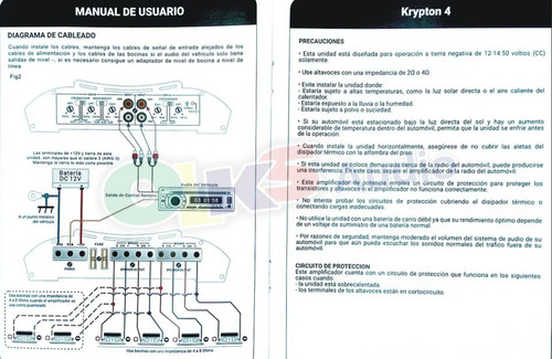 Amplificador 4 Canales Atomic Krypton4 2600w Negro