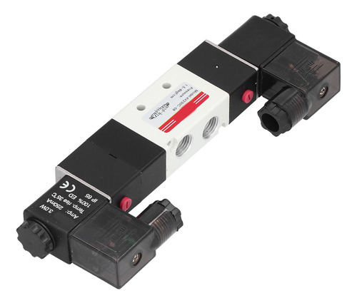 Electroválvula Neumática Dc12v, 3 Posiciones, 5 Vías, Establ