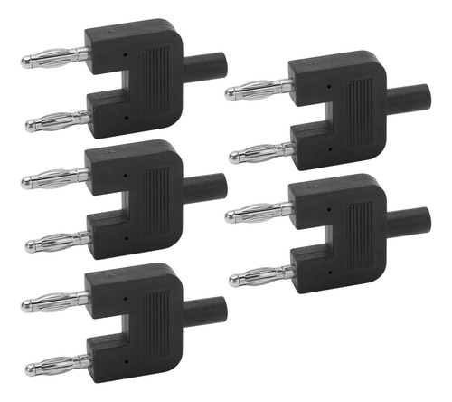 Conector Banana Plugs De 2 Vías, 5 Piezas, Doble Fila, 1
