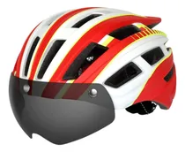 Comprar Casco Bicicleta Ciclismo Lencs Ht22 Regulable Visor Inmold
