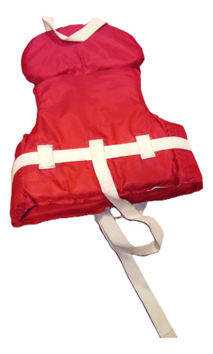 Chaleco Salvavidas Deportivo P/niño De2da T1(25kg) T2(30kg) Rojo 2