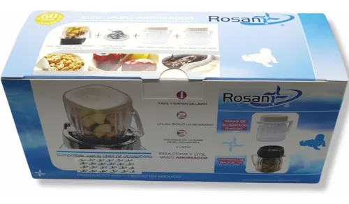 Vaso para licuadora oster rosan mini ahorrador con cuchilla sales