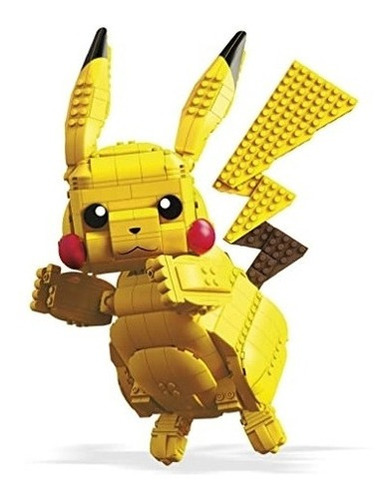 Muñeco Construx Pokémon Jumbo Pikachu.