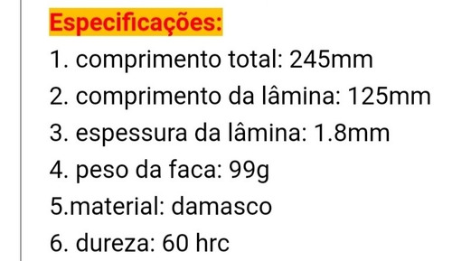 Imagem 7 de 10 de Faca Profissional 5 Pol Damasco 71 Camadas Findking Coleção