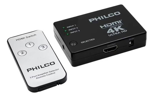 Splitter Switch Hdmi Philco 3 Input Y 1 Output 31hdmp4109