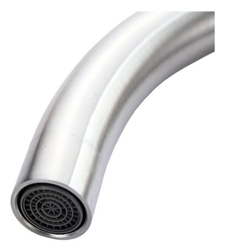 Grifo Mezclador Monomando Tecnolam Tec127ss Acabad Satinado.