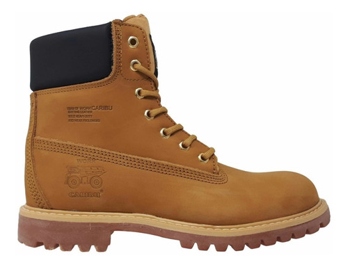 Botas Hombre Caribú 784 Piel Nobuck Montaña Trabajo O Casual