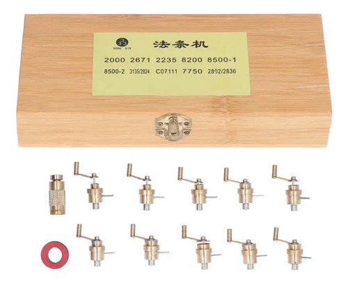 Kit Bobinador Estrapada 12 Herramienta Relojero Repara Reloj
