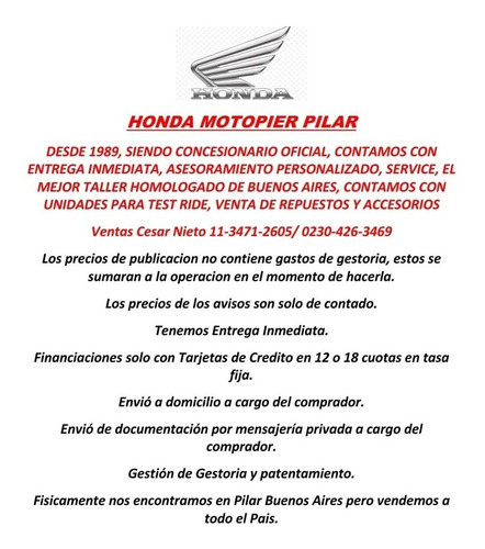 Imagen 2 de 22 de Honda New Titan 150 Xr Wave Tornado Glh Financia Motopier