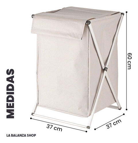 Cesto Canasto Ropa Sucia Tela Impermeable Plegable