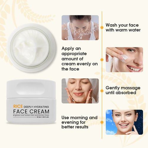 Crema Facial Hidratante P Rice Repair Gently Repair Moisturi