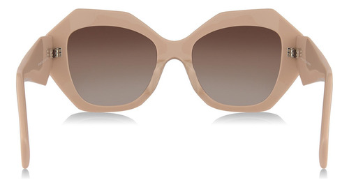 Prada Spr 16ws Vyj-0a6 Oversized Geometric Beige (Usado)