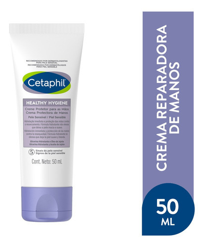  Cetaphil Crema Reparadora De Manos Para Piel Sensible 50ml