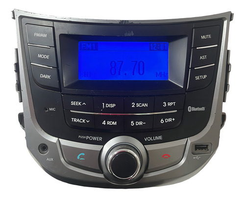 Som Automotivo Hyundai Hb20 Com Usb E Bluetooth
