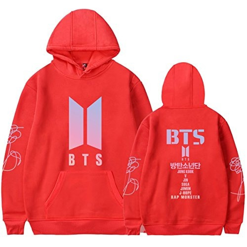 Sudadera De Kpop Bts Love Yourself Talla Medium Con Capota