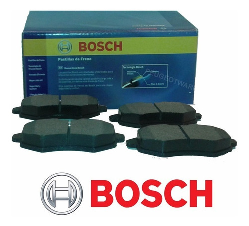 Pastillas Freno Delanteras Bosch Citroen C3 Hdi 1.4 03-11