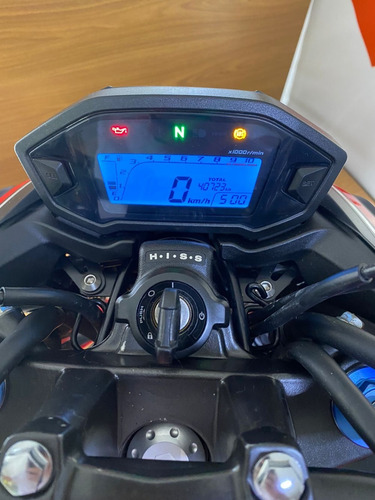 Imagem 4 de 10 de Honda Cb 500 F 2018 Abs Vermelha