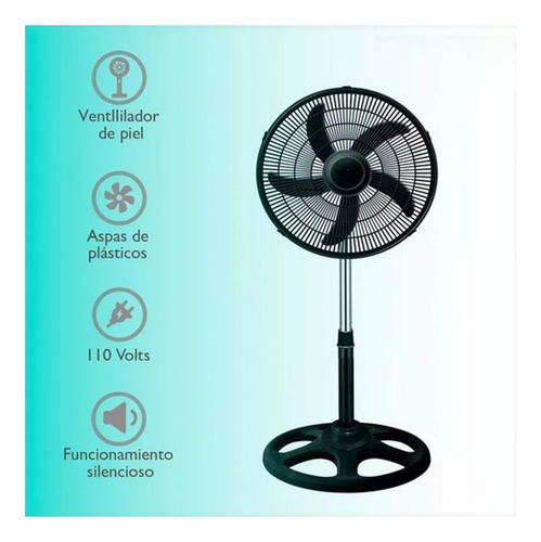 Ventilador Industrial Plástico 18 Alta Potencia