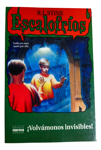 Libro Escalofrios R.l.stine Volvámonos Invisibles Como Nuevo (Usado)