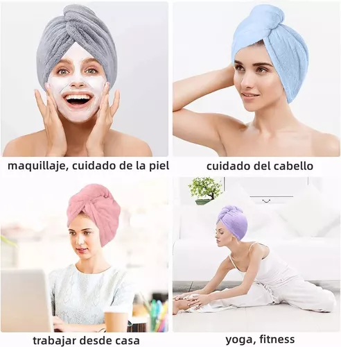 Toallas turbante: la nueva forma de secar tu pelo ¡en tiempo récord!