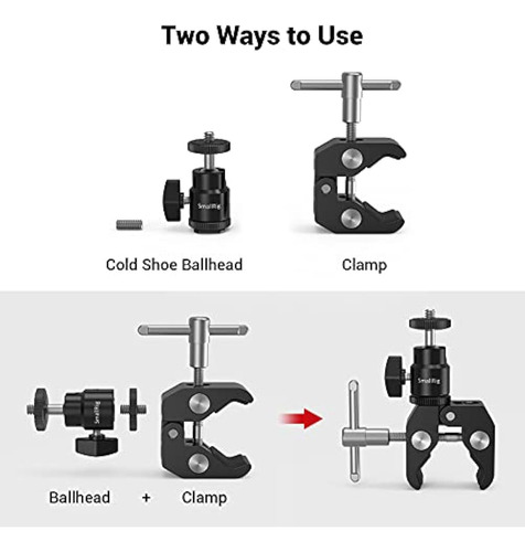 Adaptador De Zapata Con Tornillo De 1/4 Smallrig Universal