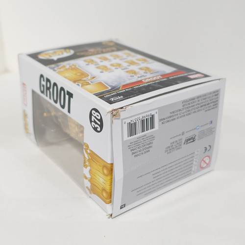Funko Pop! Marvel Studios - Groot 378 Gold Chrome (Usado)