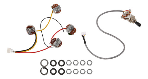 Arnés De Cableado Para Pastillas De Guitarra Eléctrica Lp, 2