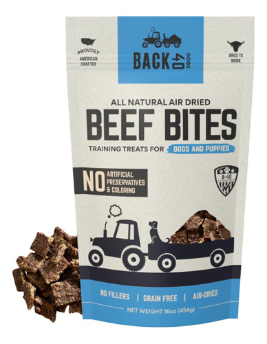 Back 40 Dogs Beef Bites - Golosinas De Entrenamiento Para Pe