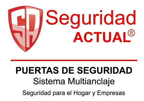 Imagen 2 de 9 de Puerta De Seguridad Multianclaje Antibarreta Muy Segura
