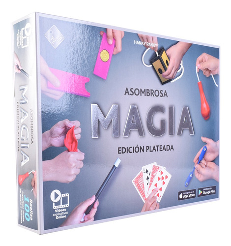 Juego De Magia 100 Trucos Edición Plateada