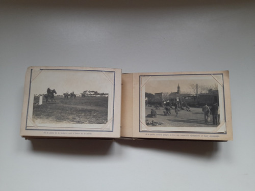 Antiguo Album Fotos Ejercito Militar Argentino, 1934 (Usado)