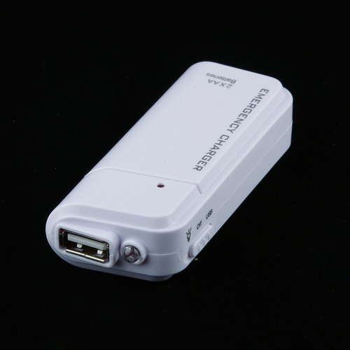 Imagen 3 de 6 de Cargador Portátil De 2aa Teléfono Móvil Batería