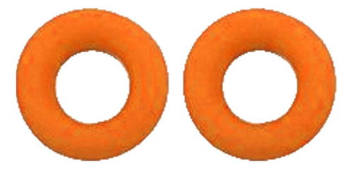 2 Piezas De Ganchos For Las Orejas De Las Gafas, Naranja