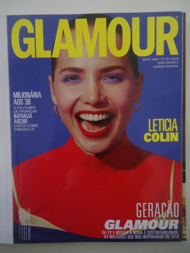 Glamour #85 Leticia Colin - Maio De 2019