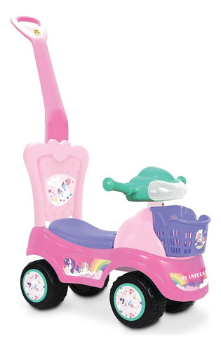 Andarin Caminador Pata Pata Kuma Kids Unicornio 2 En 1 Color Rosa claro