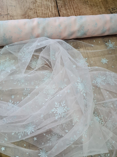 Imagen 2 de 7 de Tul Nieve Ideal Para Las Princesas Fanáticas De Frousen