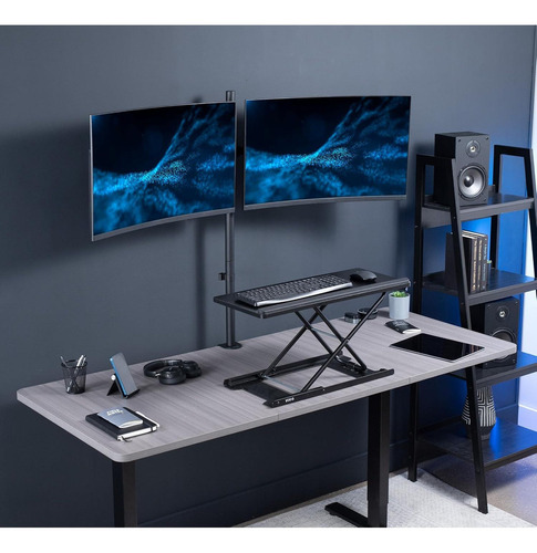 Soporte De Escritorio Doble Vivo Para Monitores 27-38