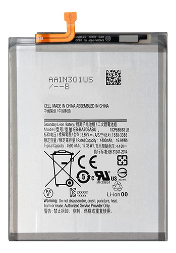 Bateria Pila Samsung A70 A705 Eb-ba705abu  Nuevo