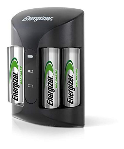 Cargador De Valor Con 4 pilas Aa Energizer Nimh Baterías