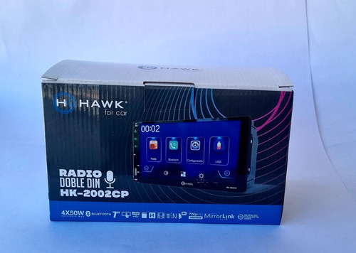 Radio Hawk Hk-2002cp Carplay  Android  Auto