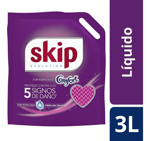 Jabón Liquido Skip Comfort Doypack 3 L Llega Hoy 