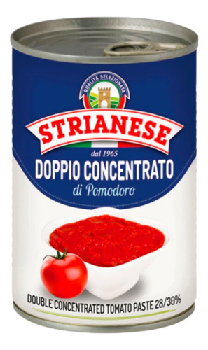 Tomate Doppio Concentrado Strianese 400 Gr.