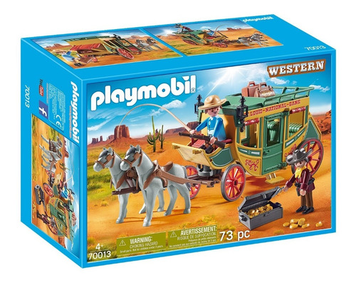 Playmobil Linea Oeste - Diligencia Del Oeste - 70013