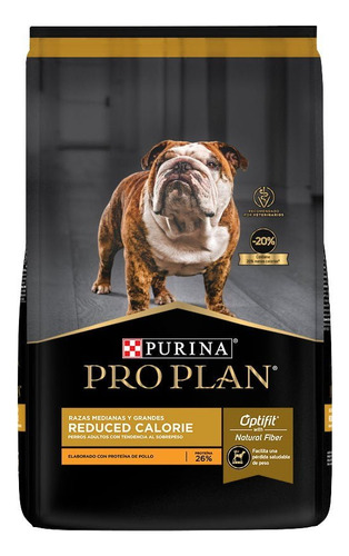 Pro Plan Reducido En Calorias Raza Med/gra 12kg