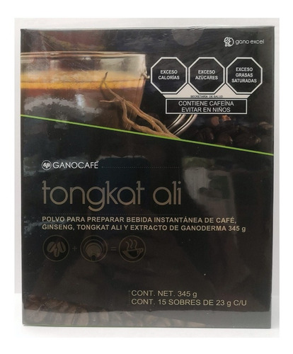 Gano Café Tongkat Ali Caja C/15 Sobres Ganoderma Lucidum Ful