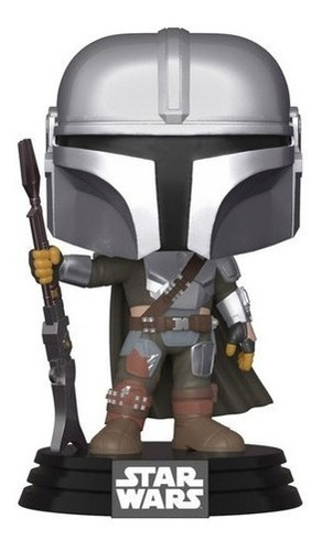 Funko Pop 345 Star Wars The Mandalorian Nuevo Original