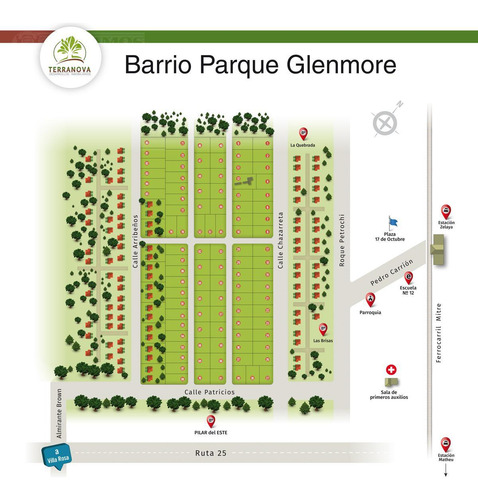 Terreno En Barrio Parque Glenmore, Zelaya, Pilar